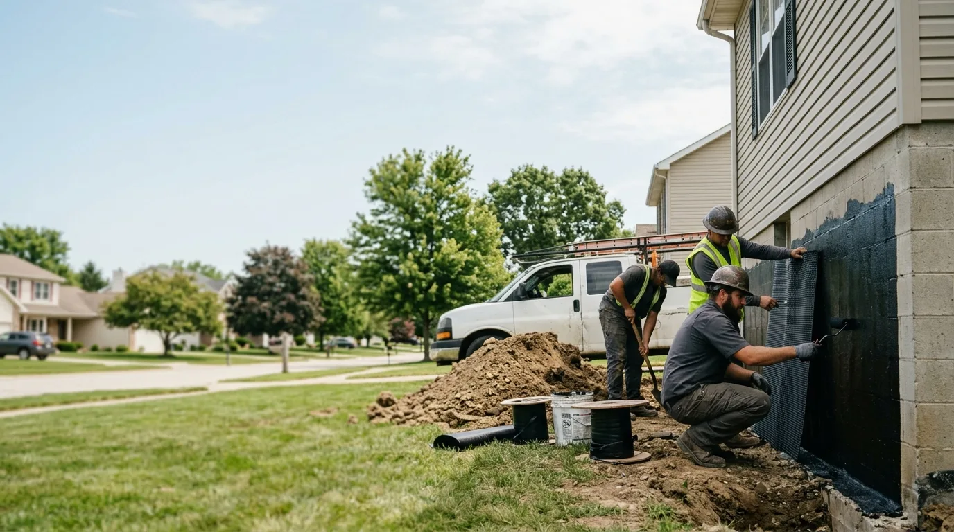 Basement Waterproofing in Sugar Grove, IL near me